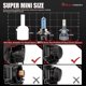 thumbnail image 2 of H7 H4 H11 Led Headlight Canbus 60000lm 150w High Power H1 H8 H9 Hb4 Hb3 9005 9006 9012 Turbo Lamp 6000k White Car Light Mini Fan, 2 of 5