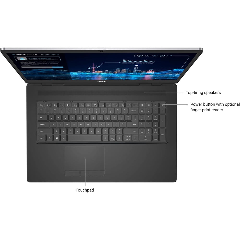 Windows 11 Pro Laptop Dell Precision 7750 17.3" PC | Intel Core i7 10th gen | 32GB RAM | 512GB SSD ( sihed)