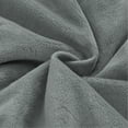 thumbnail image 4 of Peace Nest 3PC Reversible Sherpa Down Comforter Set with Solid Color, Dark Gray, King, 4 of 6