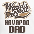 thumbnail image 3 of CafePress - Havapoo Dad WB Dog - Men's Long Sleeve Light Pajama Set, 3 of 7