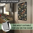 thumbnail image 6 of Yuyamidu Mushroom RV Door Window Shade Cover for Most RV Camper Daisy Travel Trailer Door Blackout Window Shade Trailer Privacy Door Window Protective Accessories, 6 of 7