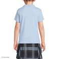 thumbnail image 2 of Lands' End Girls Short Sleeve Feminine Fit Interlock Polo Shirt, 2 of 3