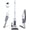 White, variant on Vacmaster VSD1801 Cordless Handheld & Stick Vacuum Cleaner 2 in 1, Rechargeable Li-ion Battery Powerful Lightweight for Hardwood Floor, Carpet and Pet Hair White