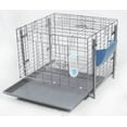 thumbnail image 3 of Stackable Rabbit Breeding Cage with Feeder and Water Bottle Easy-Clean, 24 x 24 x 16 inches, Guinea Pig Ferret Bunny Hutch, 3 of 9