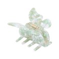 thumbnail image 4 of Carra de Cabello de Mariposa, Abrazadera de Cabello Decorativo de Borde Redondoado Duradero Para El Peinado, 4 of 7