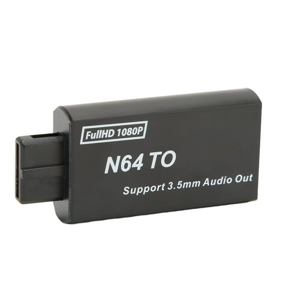Game HD Multimedia Interface Converter, Support PAL NTSC Game AV Adapter FHD For Live TV