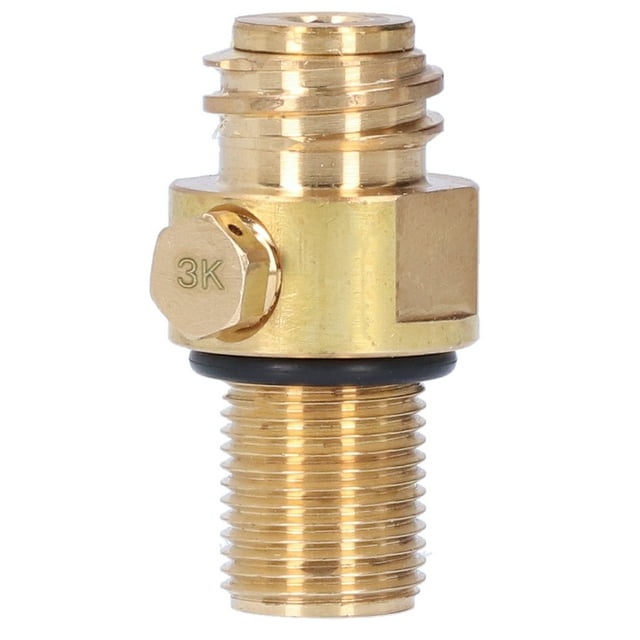 Adaptador de válvula C, rosca M18x1,5, cilindro de CO2, accesorios de refresco, adaptador de recarga C diseñado para precisión