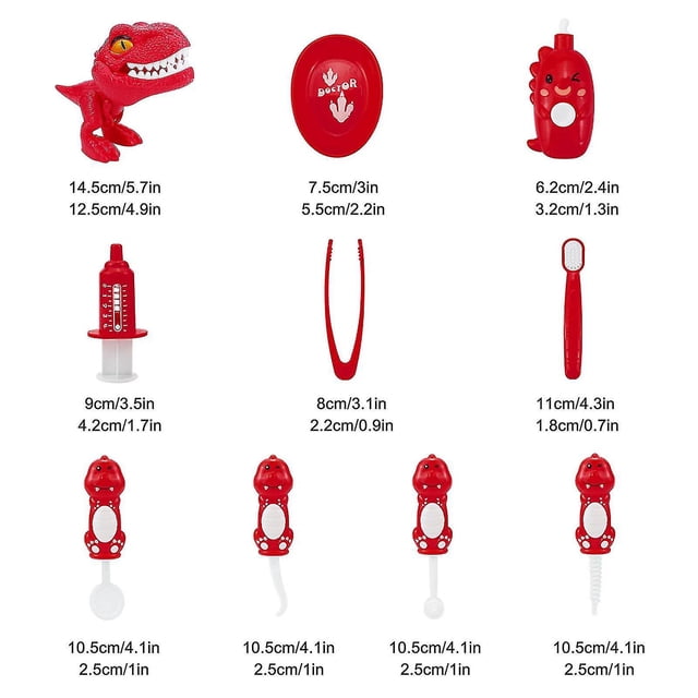Dinosaurio de dibujos animados para niños, herramientas de dentista, juguetes, casa de juegos, juego de dentista de simulación para bebés