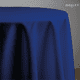 thumbnail image 2 of Mantel Para Mesa Redonda Medida 2.90 Diámetro Azul Rey, 2 of 5