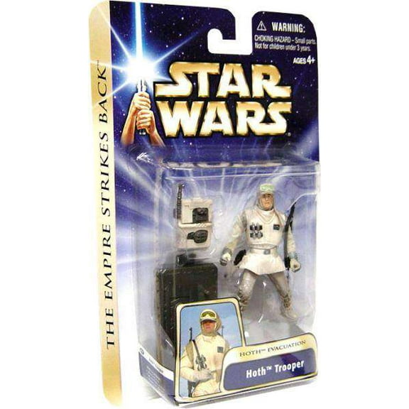 Star Wars Basic 2004 Hoth Trooper Action Figure (Hoth Evacuation)
