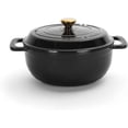 thumbnail image 2 of Matladin 5 Quart Enameled Cast Iron Dutch Oven with Lid, Dual Handles, Oven Safe up to 500°F or on Stovetop, Compatible for Braising, Stews, Roasting, 2 of 7