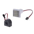 thumbnail image 2 of S SERENABLE LED Voltmeter Ammeter 3 In 1 Hertz Frequency Meter Current Voltage Indicator - White, 2 of 9