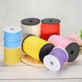 thumbnail image 4 of Uxcell cinta sesgada de doble pliegue de 1/4" de poliéster en rollo continuo para coser y unir roja de 100 yardas, 4 of 7