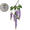 thumbnail image 2 of 47.2 Inch Artificial Fake Wisteria Hanging Flower Garland Silk Flower String for Home Party Decoration, 2 of 6