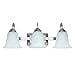 thumbnail image 3 of LED Vanity Light Fixture, 3-Light, Brushed Nickel, 26-Watt - 73802, 3 of 4
