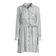 Time and Tru Women's Utility Shirt Dress