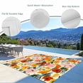 thumbnail image 3 of Watercolor Floral Outdoor Rug for Patio/Deck/Porch, Non-Slip Large Area Rug 4 x 6 Ft, Spring Poppy Daisy Flowers Botanical Beige Indoor Outdoor Rugs Washable Area Rugs, Camping Rug Carpet Runner, 3 of 8