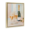 thumbnail image 2 of Stupell Industries Eclectic Champagne Triple Toast Gold Floating Frame Canvas Art, 25 x 31, by The Prints Vibe, 2 of 8