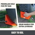 thumbnail image 4 of SECURITYMAN Heavy Duty Wheel Chocks (2 Pack) - Durable, Non-Slip, Solid Rubber Wheel Chocks for Boat Trailers, RV, Truck, Camper - Perfect on All Surfaces and in All, 4 of 7