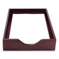 thumbnail image 4 of Carver Hardwood Legal Stackable Desk Tray, Mahogany, 4 of 4