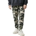thumbnail image 2 of Ma Croix Men's Premium Slim Fit Fleece Jogger Sweatpants with Elastic Bottom, 2 of 11