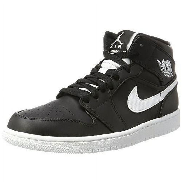 Nike 554724-038 Men's Air Jordan Mid Basketball Shoe Black