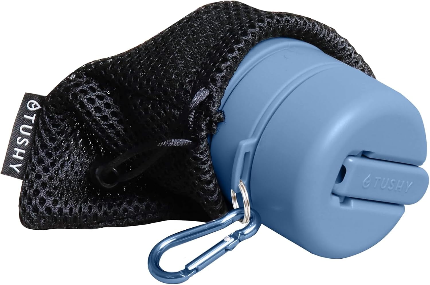 TUSHY Travel Bidet, Portable and Collapsible Handheld Bidet for Personal Hygiene, Camping and Outdoors (Glacier)