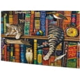 thumbnail image 2 of Puzle HUOGUO Funny Cat, 500 piezas, para adultos, 51 x 38 cm, 2 of 5