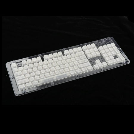destyer DIY Fully Transparent Keycaps Switch Pc Gaming Keyboard ...