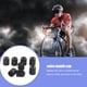 thumbnail image 5 of Tapones de válvula 10x Neumático de bicicleta de coche Polvo de vástago de plástico con anillo de sellado, 5 of 6