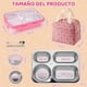 thumbnail image 2 of Lonchera Bento Box, Portátil Fiambrera Acero Inoxidable para Adultos con 5 Compartimentos, Luncheras Escolares 1150ML con Charola Extraíble, Tazón de Sopa y Bolsa Almuerzo, Fácil de Lavar, 2 of 7