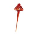 thumbnail image 4 of Globo de riego para plantas con forma de seta, bulbo de vidrio de autorriego, maceta de autorriego Rojo, 4 of 9