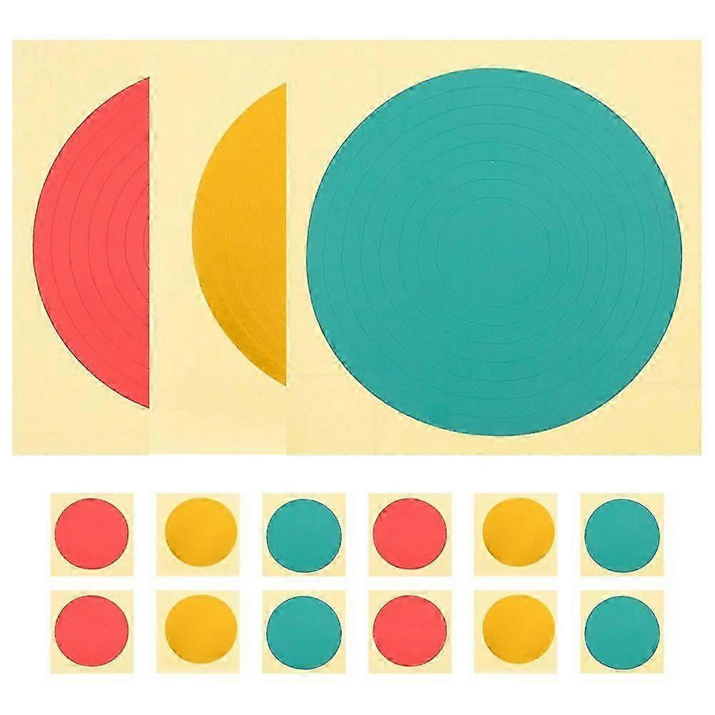 15pcs Safety Stickers For Pressure Gauge Identification Adhesive ...