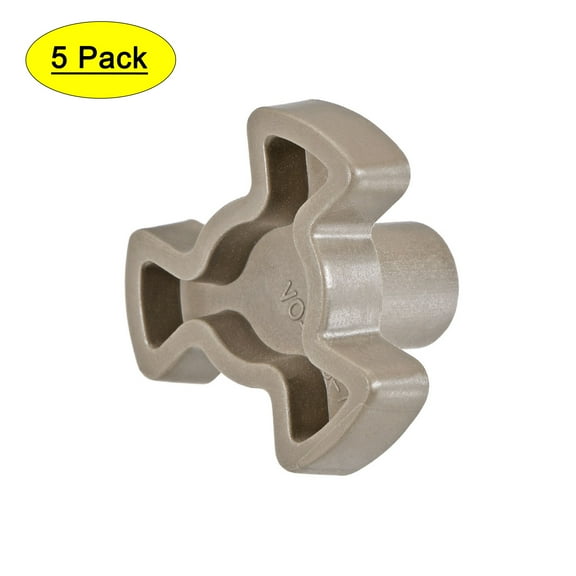 Uxcell Microwave Oven Turntable Roller Support Coupler Shaft Replacement 5mm x 7mm 5 Pcs