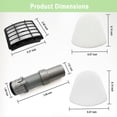 thumbnail image 3 of Replacement Parts Floor Nozzle Hose Filter For Shark Navigator, 3 of 5