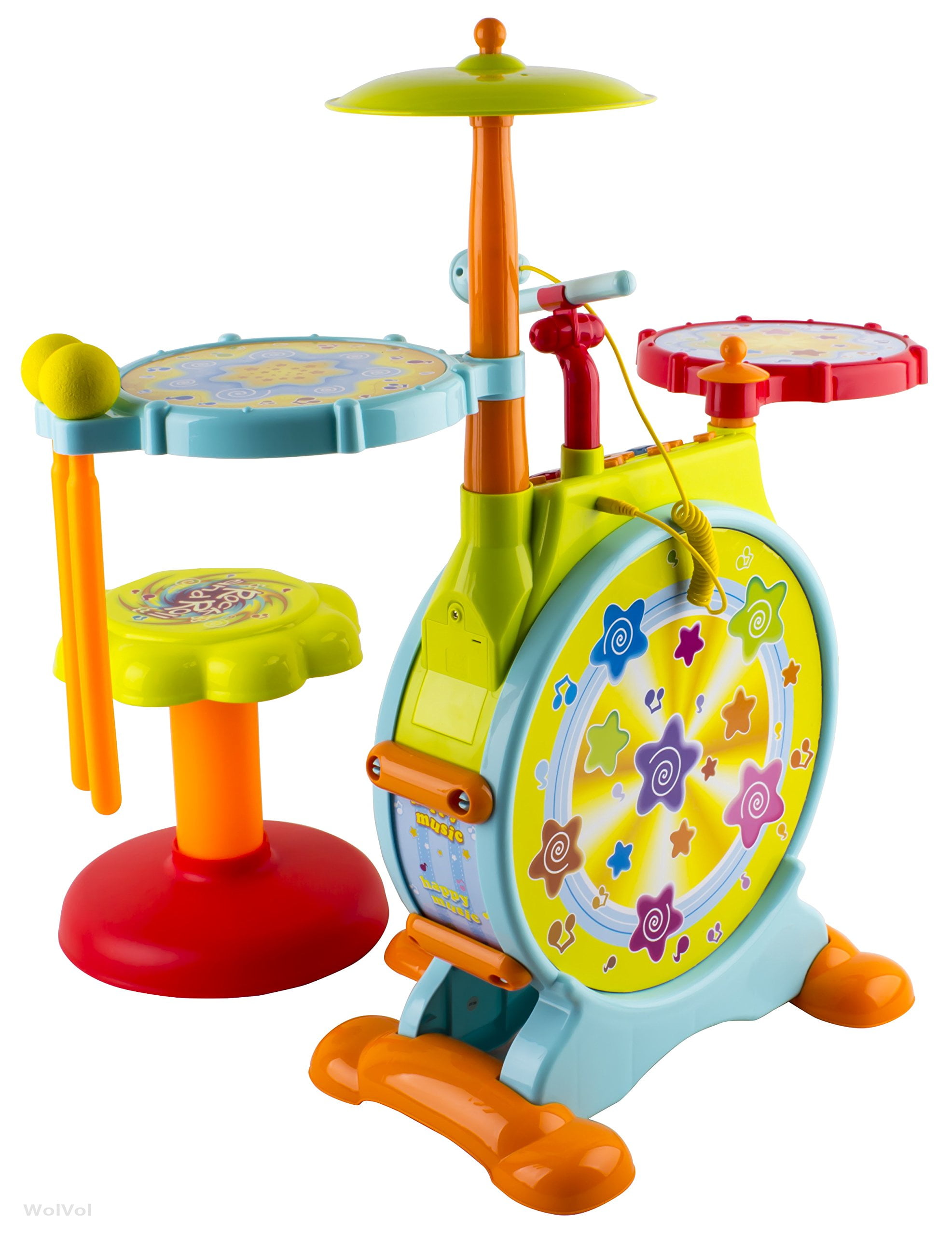 wolvol drum set