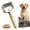 Yellow, variant on Pet Grooming Tool with Spray,Deshedding Dog Brush for Shedding,Dual-Sided Dematting Comb for Dogs and Cats,Undercoat Rake Pet Brush for Long Hair