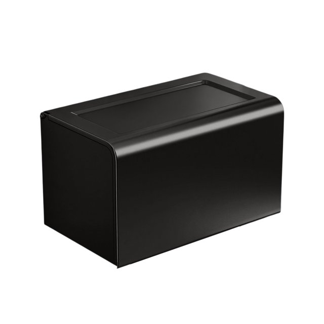 Caja de papel higiénico para taza de inodoro, soporte para rollo de papel higiénico montado en la pared sin perforar