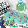 thumbnail image 1 of Juguetes educativos de ingeniería de construcción con taladro eléctrico, herramienta de carpintero de simulación para niños, juguetes creativos de aprendizaje DIY para niños, 1 of 8