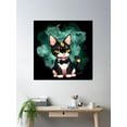 thumbnail image 2 of Little Sphinx Kitten Poster Wall Art, Modern Wall Decor, 16x16 UNFRAMED, 2 of 3