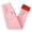 Pink, variant on HNMKIU Girls Winter Thermal Trousers Fashionable -Lined Pants with Side Pockets for Cozy Comfort Navy,6-7 Years