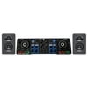 Hercules DJCONTROL STARLIGHT DJ Controller+Serato Sound Card+2) Samson Monitors