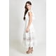 thumbnail image 2 of Vestido midi con encaje bordado Roman Fashion /Juvenil, 108 (Blanco) blanco M, 2 of 5