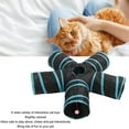 thumbnail image 4 of Juego de Juguetes de TÚnel de Juego de Gato, Juego de Juguetes para Gatos de Mascota de Pelota de Peluche, 4 of 7