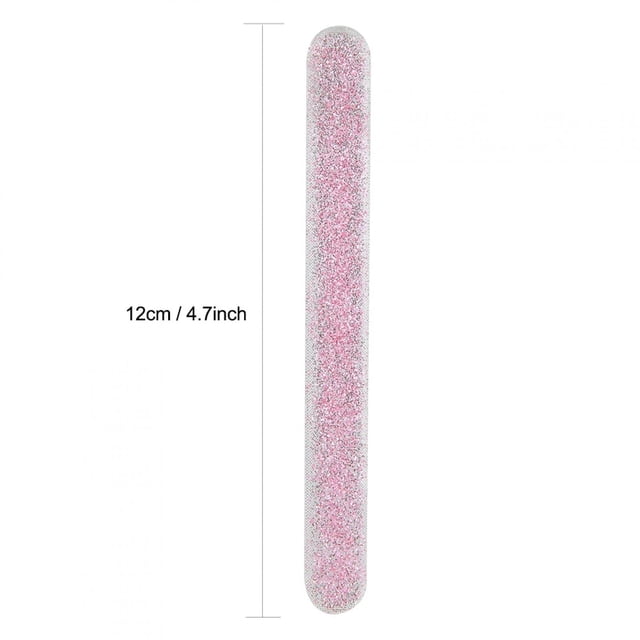 Rasp Nano Glass Piel Muerta Pulido Raspador De Pie Lima Callo Pedicura Cuidado Herramienta Rosa, 12cm