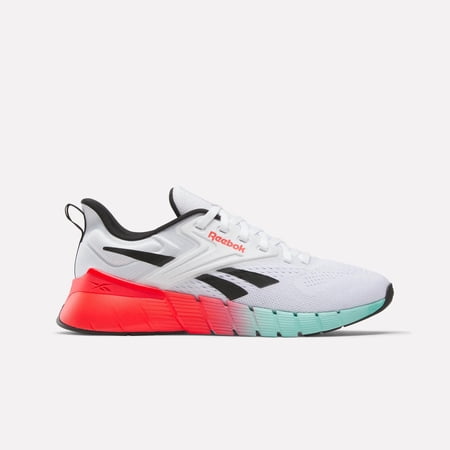 Reebok Men's Nano Gym Sneaker, Footwear White/Black/Energy Red, 7