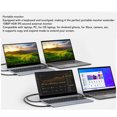 thumbnail image 4 of Moniteur Portable, Écran Tactile Batterie 14.1 Pouces 5000mAh avec Clavier pour PC, 4 of 7
