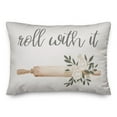 thumbnail image 2 of Creative Products Roll with It 20 x 14 Spun Poly Pillow, 2 of 3