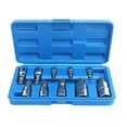 thumbnail image 1 of Set of 10PCS 12 Point Triple Square S pline Bit Socket Set with Portable G, 1 of 8
