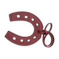 thumbnail image 2 of Qarigey LLavero de cuero PU, colgante para bolso, accesorios, adorno para bolso, llaveros, llavero portátil con cordón, regalos para mujer Ropa, zapatos y accesorios Miscelánea Vino rojo Qarigey  AP014015-10, 2 of 6